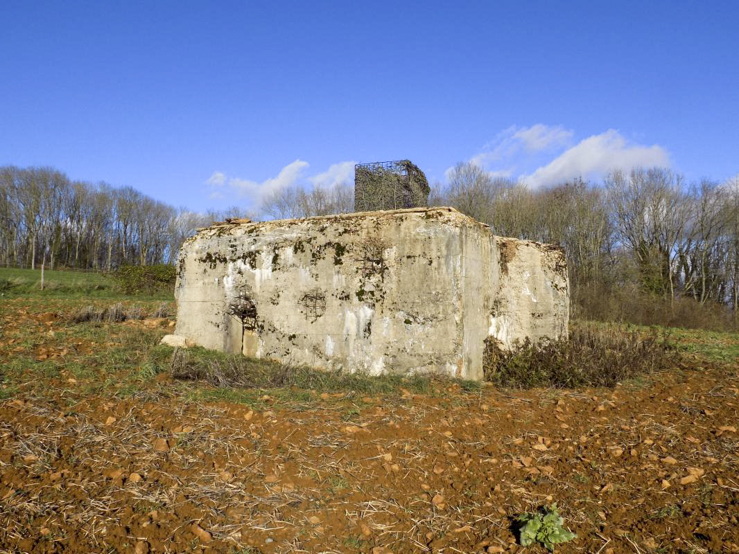 Ligne Maginot - 222 - SAURETERRE OUEST - (Blockhaus pour canon) -  - R Tucker