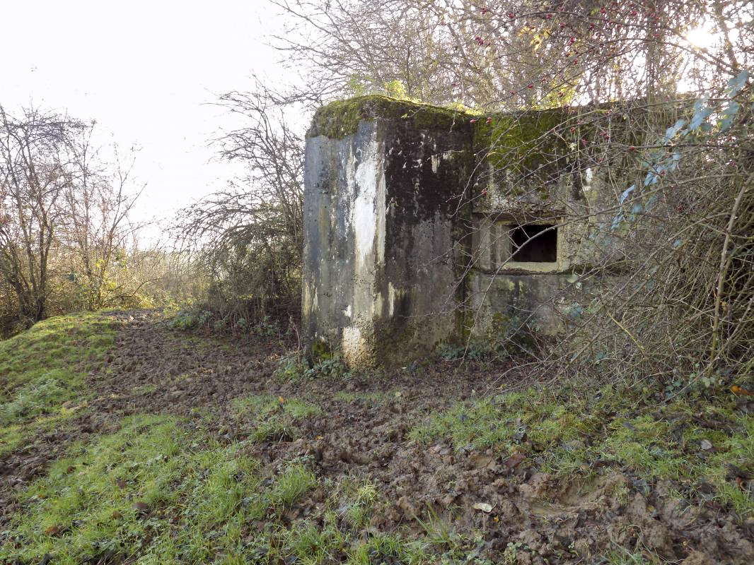 Ligne Maginot - 311 - SAURETERRE EST - (Blockhaus pour arme infanterie) - Face vers le nord - R Tucker