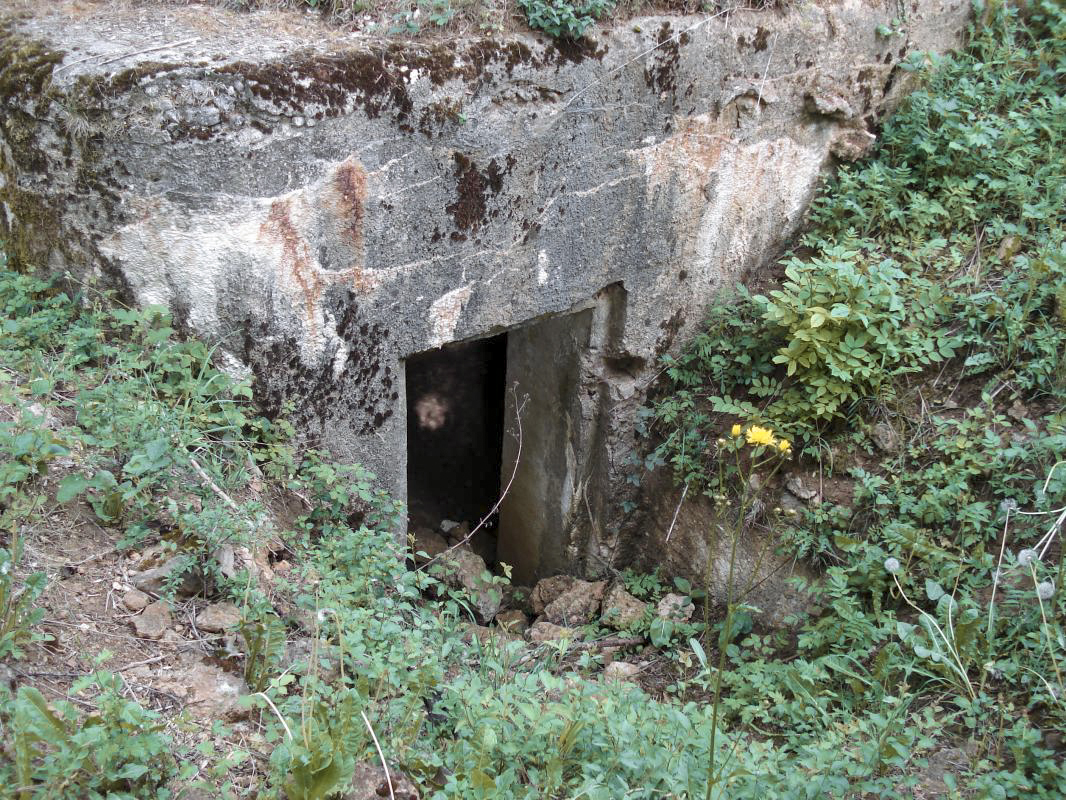Ligne Maginot - BB117-B - LA HAZELLE - (Blockhaus pour arme infanterie) - L'entrée - R Tucker