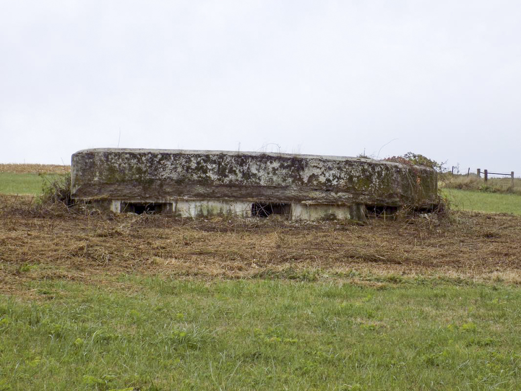 Ligne Maginot - F - LA MACHERE - (Blockhaus pour canon) - Face frontale - R Tucker