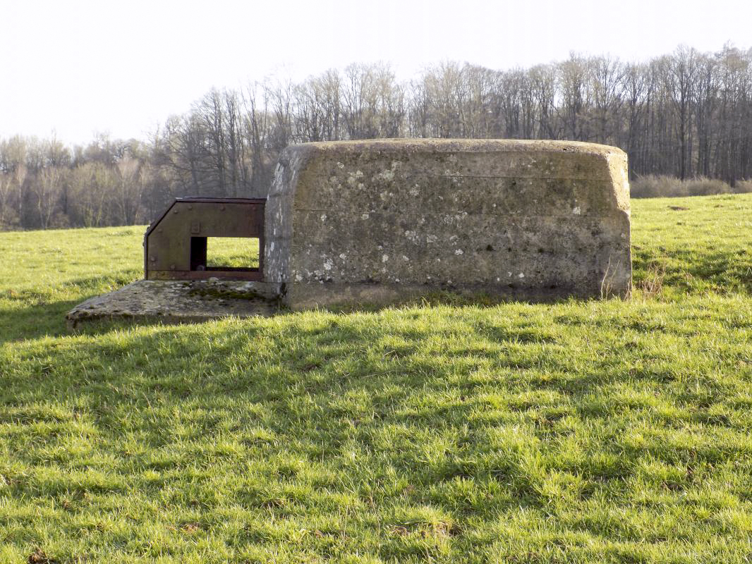 Ligne Maginot - BB129-D - TERRE LACOUE OUEST - (Observatoire d'artillerie) - Face nord-ouest - R Tucker
