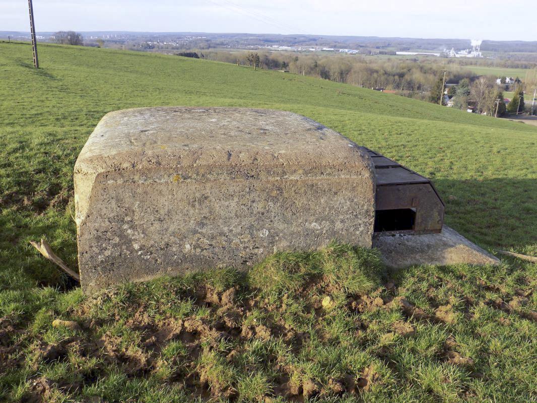 Ligne Maginot - BB129-D - TERRE LACOUE OUEST - (Observatoire d'artillerie) - Face sud-est - R Tucker