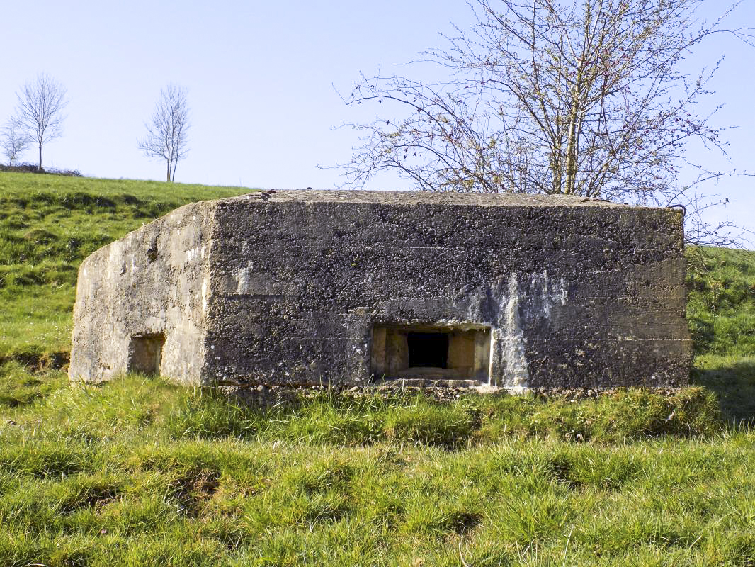 Ligne Maginot - C - CHATEAU DU LIRRY - (Blockhaus pour arme infanterie) - Faces frontale - R Tucker