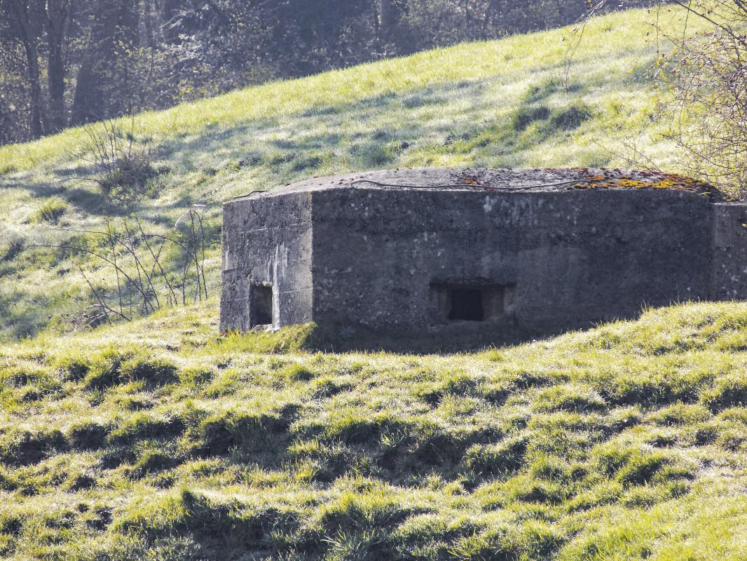Ligne Maginot - C - CHATEAU DU LIRRY - (Blockhaus pour arme infanterie) - Face gauche - R Tucker