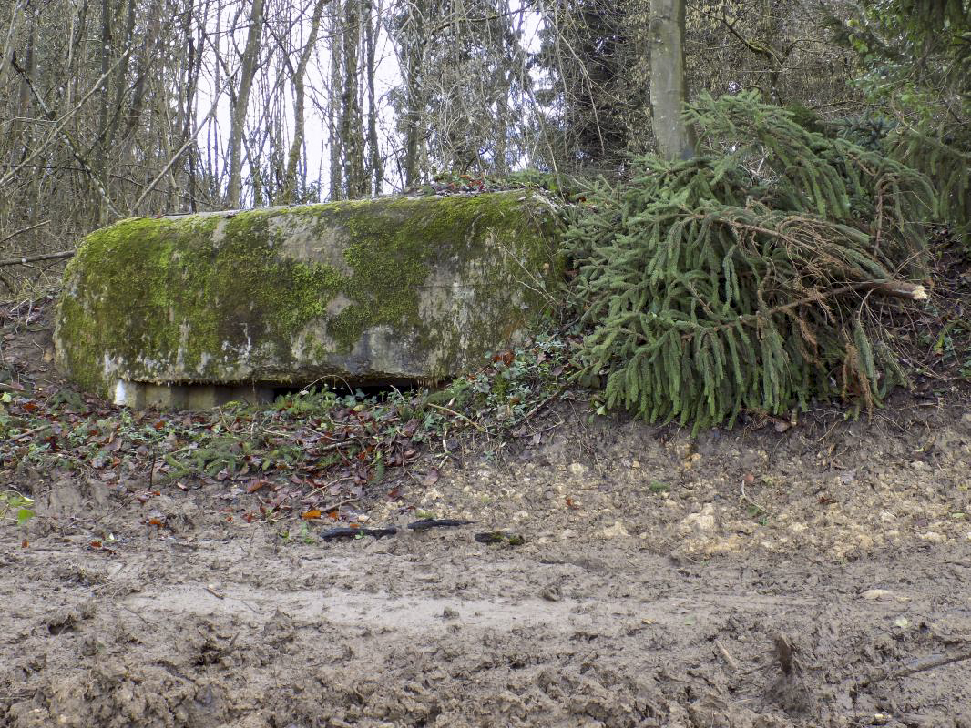 Ligne Maginot - CROIX PIOT - (Observatoire d'infanterie) - Face frontale - R Tucker