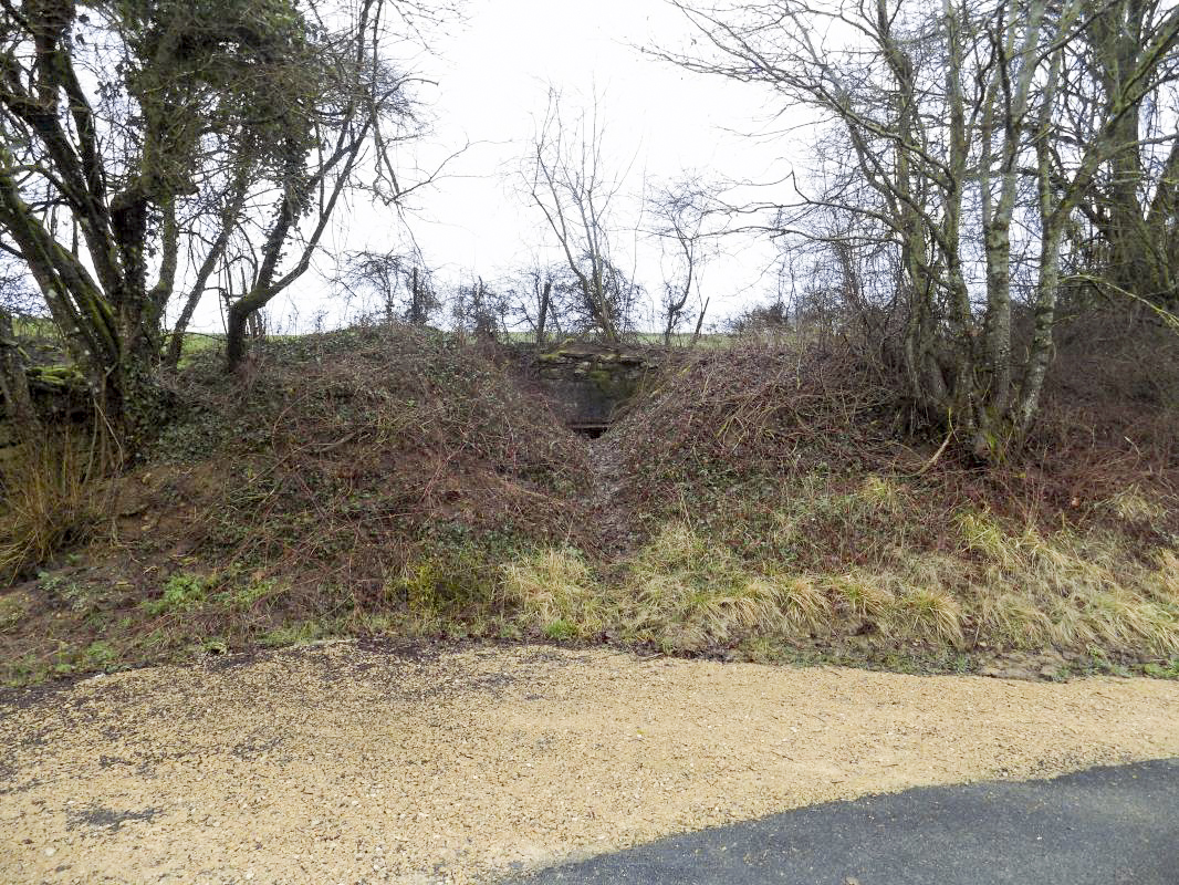 Ligne Maginot - CHAUMONT (SOUS-SECTEUR SEDAN - 147° RIF) - (PC de Sous-Secteur) - L'entrée sud - R Tucker