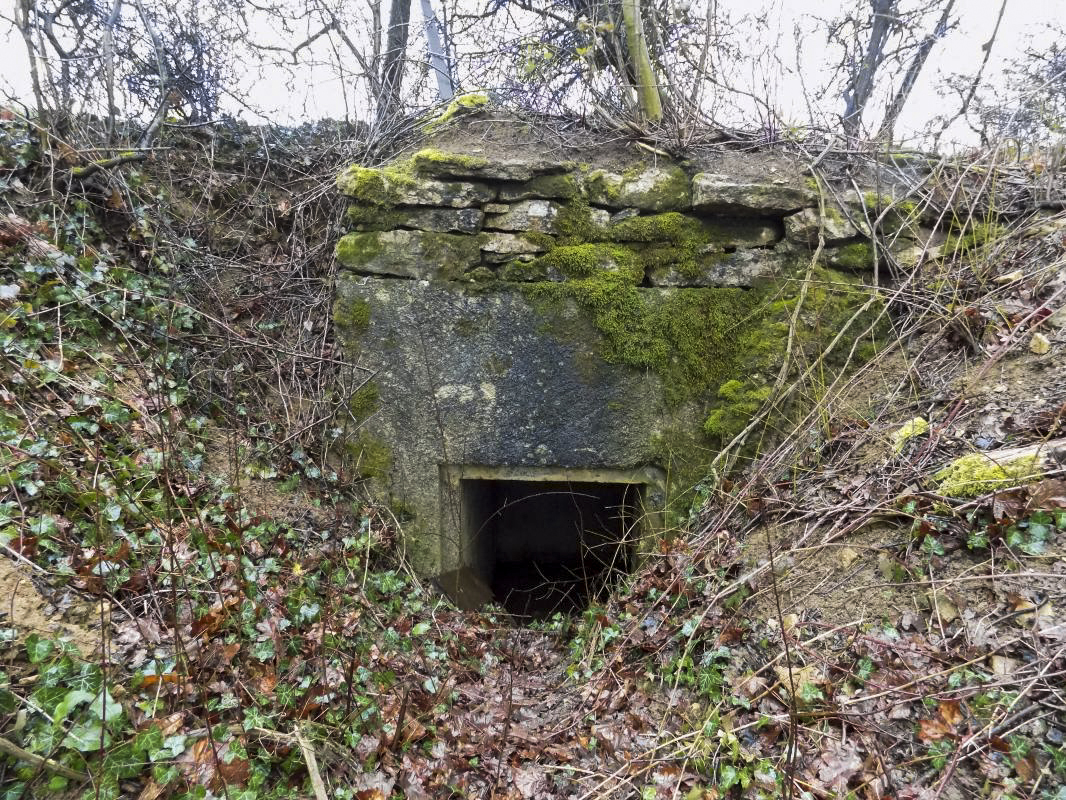 Ligne Maginot - CHAUMONT (SOUS-SECTEUR SEDAN - 147° RIF) - (PC de Sous-Secteur) - L'entrée sud - R Tucker