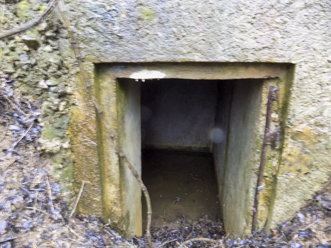 Ligne Maginot - CHAUMONT (SOUS-SECTEUR SEDAN - 147° RIF) - (PC de Sous-Secteur) - L'entrée nord - R Tucker