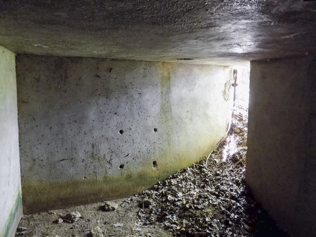 Ligne Maginot - CHAUMONT (SOUS-SECTEUR SEDAN - 147° RIF) - (PC de Sous-Secteur) - L'entrée nord - R Tucker