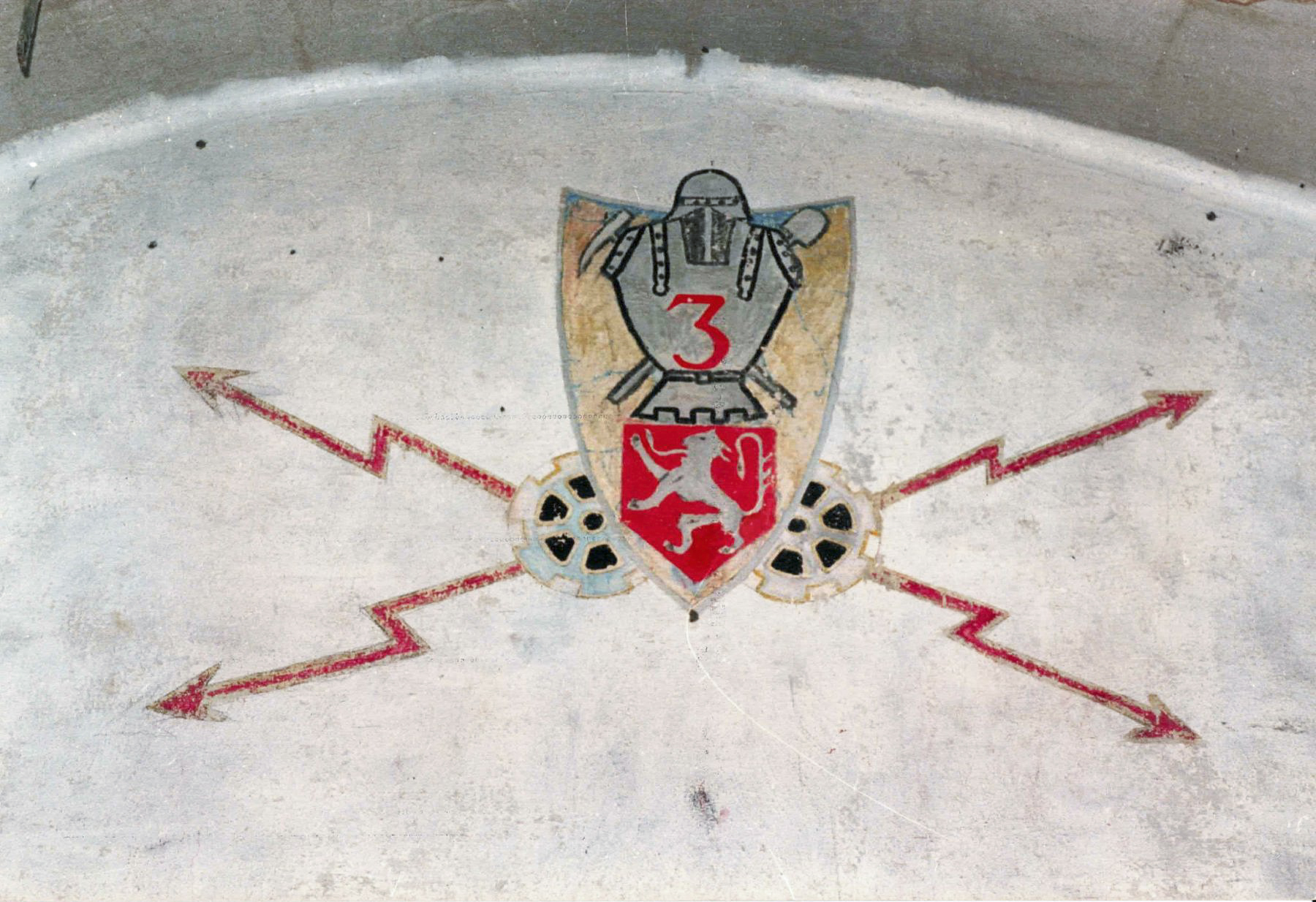 Ligne Maginot - La SALMAGNE (Ouvrage d'infanterie) - Peinture murale
Insigne du 3° Régiment du génie - Jean-Louis Nospeld