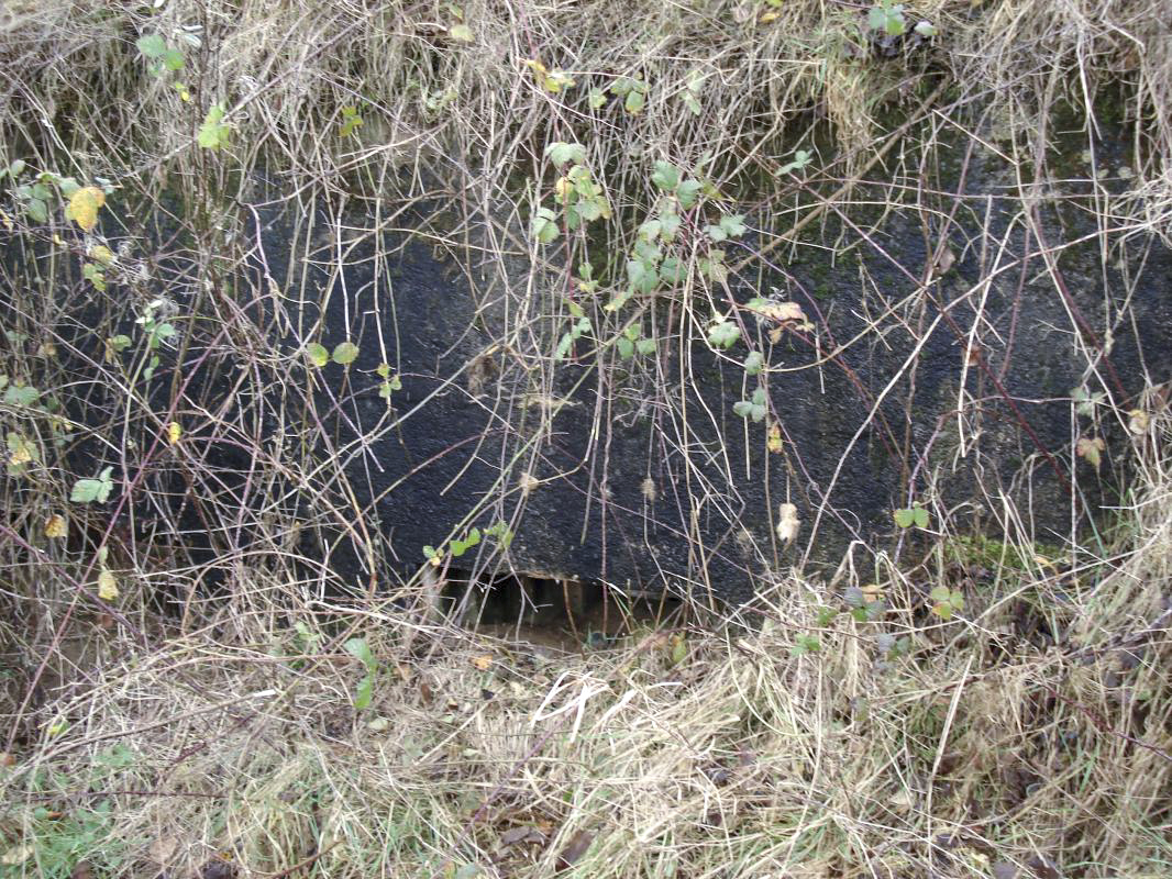 Ligne Maginot - K - FERME DU MOULIN - (Blockhaus pour canon) - Face frontale - R Tucker
