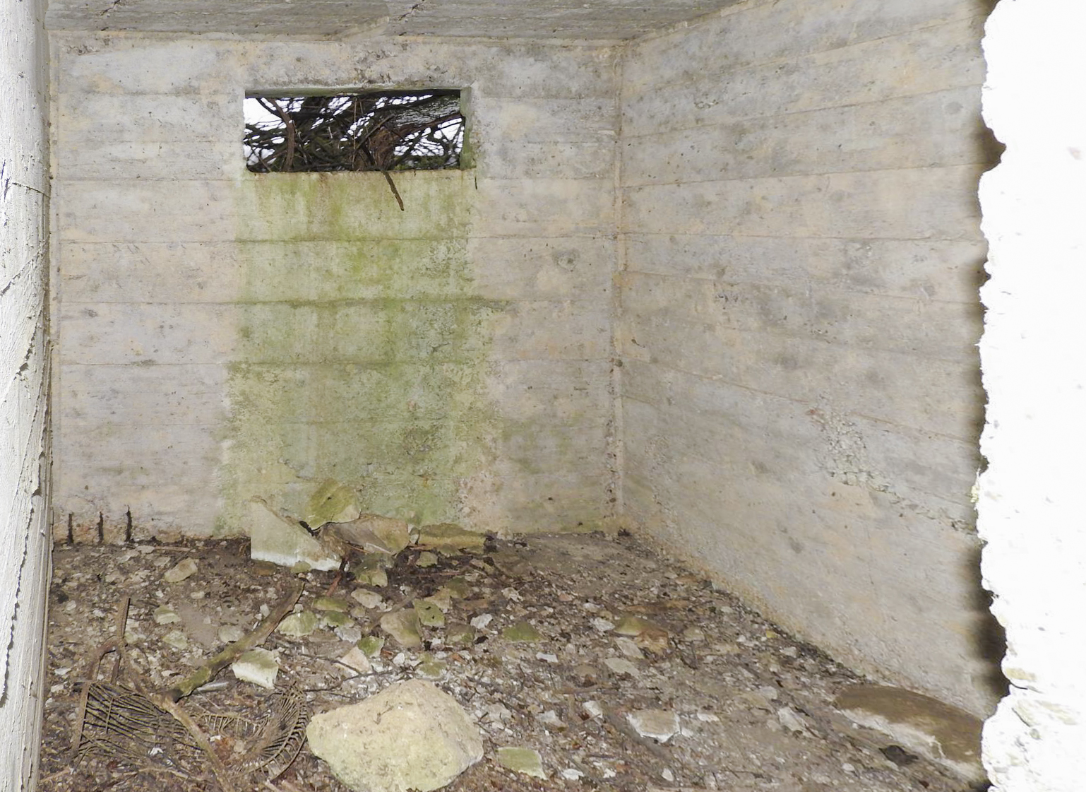 Ligne Maginot - STEINER DEL 2 - (Blockhaus pour arme infanterie) - La chambre de tir. - STENGER Mathieu