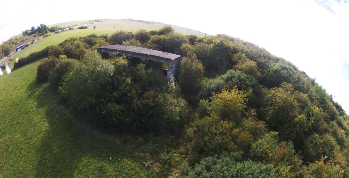 Ligne Maginot - PUTTELANGE - (Stand de tir) - Photo faite par drone - jin jac