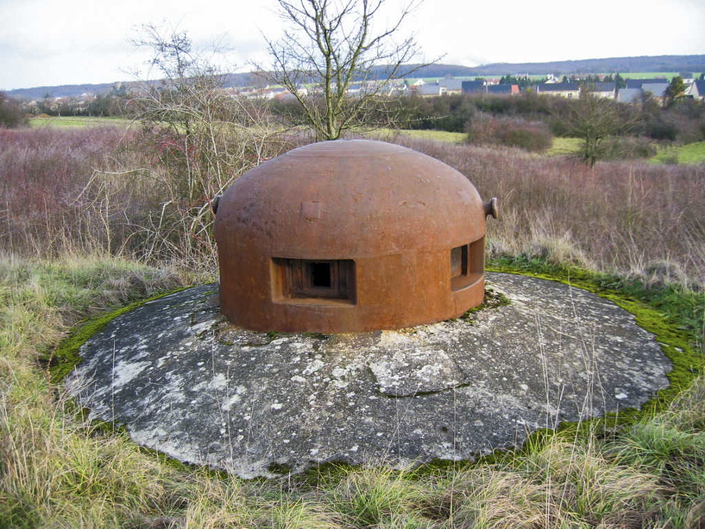 Ligne Maginot - HETTANGE GRANDE - X8 (QUARTIER ROUSSY - III/168°RIF) - (Abri) - L'une des deux cloches GFM de l'abri - Michel Teiten