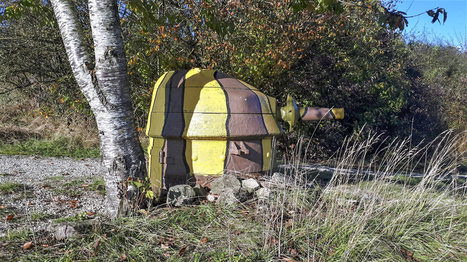 Ligne Maginot - T (IN MEMORIAM) - (Cuve pour arme d'infanterie) - La TD restaurée - Gregory Fuchs