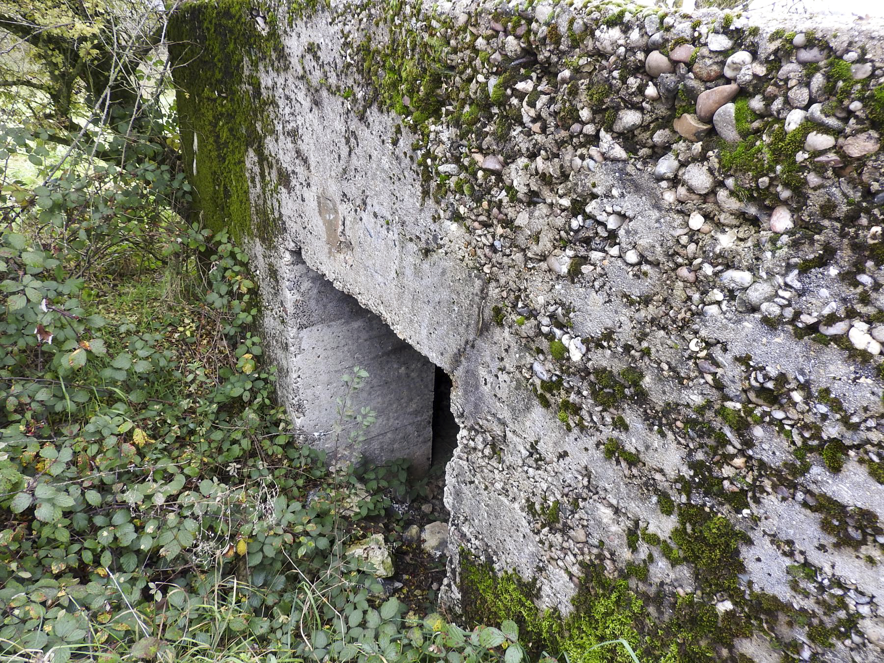 Ligne Maginot - KLINGELBRUNNEN EST - (Blockhaus pour arme infanterie) - L'entrée du blockhaus. - STENGER Mathieu