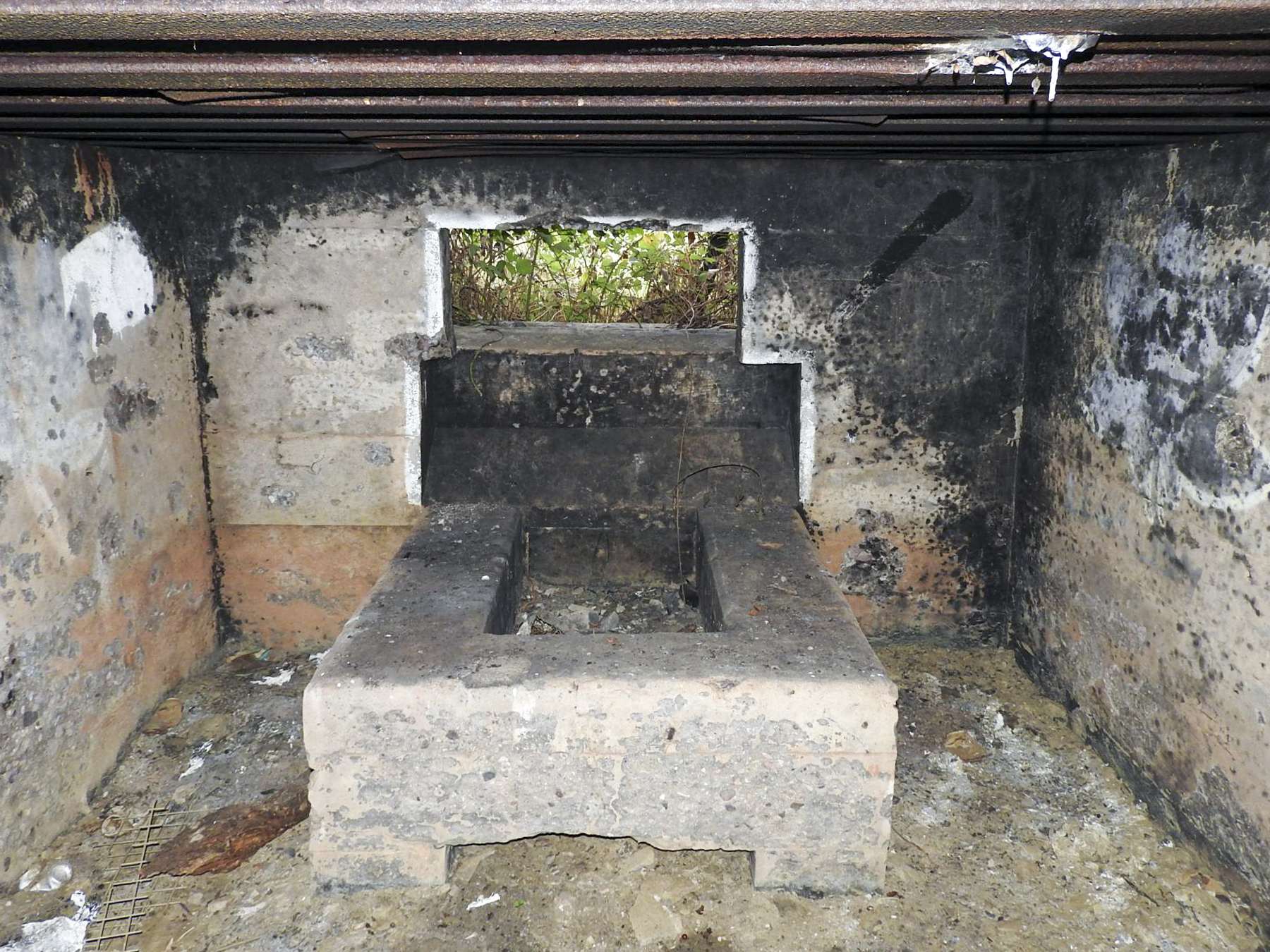 Ligne Maginot - KLINGELBRUNNEN EST - (Blockhaus pour arme infanterie) - La chambre de tir. - STENGER Mathieu