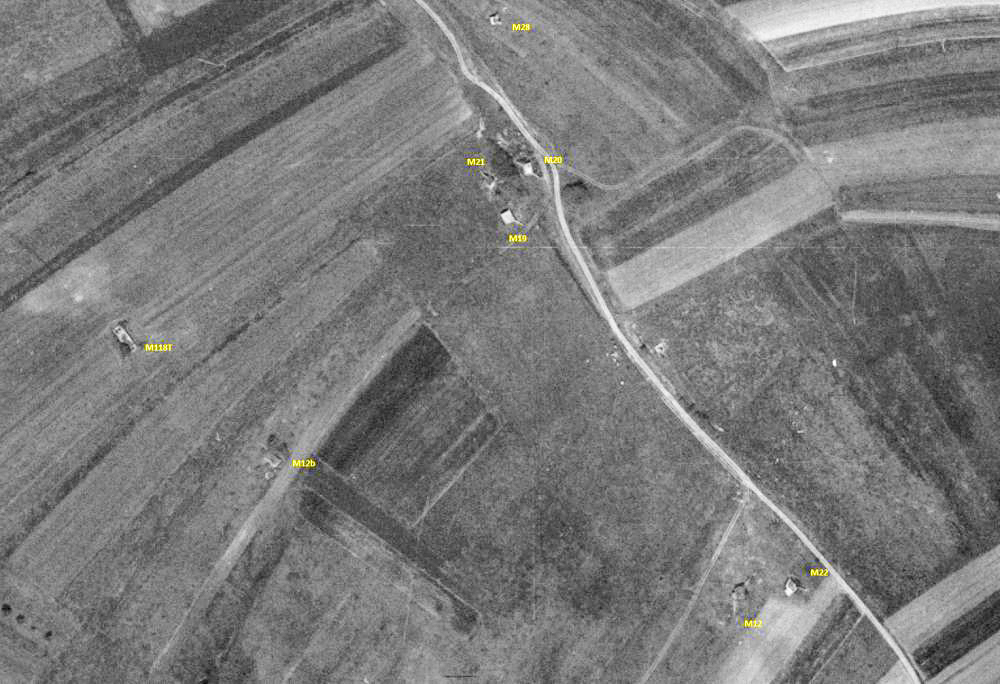 Ligne Maginot - M19 et son environnement - Photo aérienne - IGN