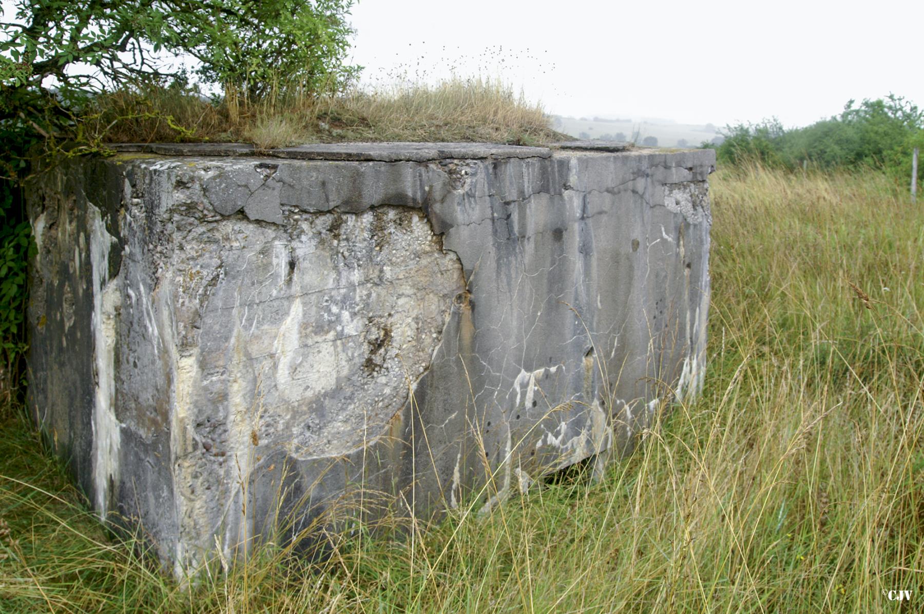 Ligne Maginot - M28 - HOLVING SUD 2 - (Blockhaus pour arme infanterie) - L'entrée - Lia VERMEULEN