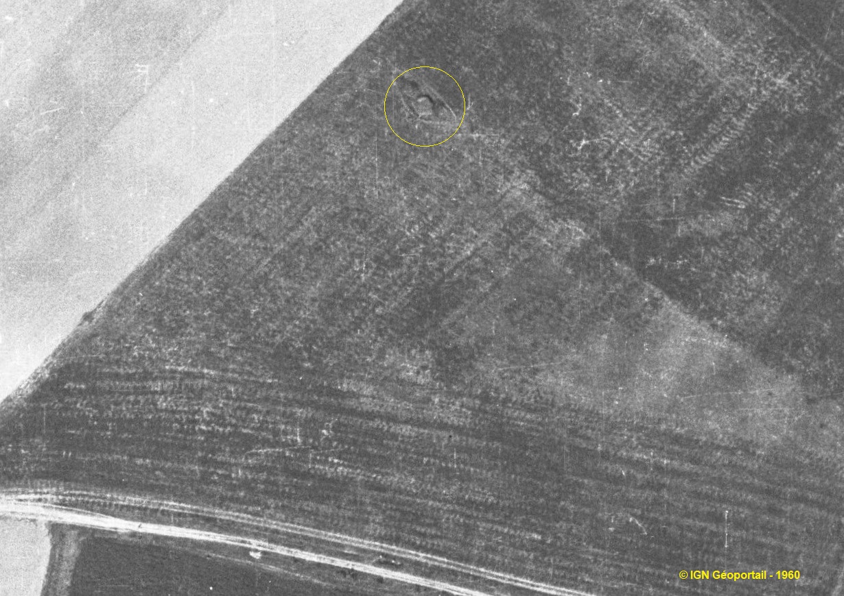 Ligne Maginot - B - COTE DU PRE DE MEUSE - (Blockhaus pour arme infanterie) -  - IGN