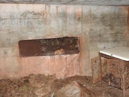 Ligne Maginot - FROHMUHL NORD - (Blockhaus pour canon) - Le créneau pour canon anti-char.
