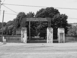 Ligne Maginot - ACHEN - (Camp de sureté) - L'entrée principale
Le fronton a été rajouté sur la photo