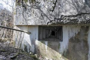Ligne Maginot - DERCHENBRONN - (Blockhaus pour canon) - Créneau mitrailleuse