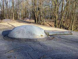 Ligne Maginot - GUENTRANGE (FESTE DE) - (Ouvrage d'artillerie) - Batterie Nord
Tourelle 105 mm