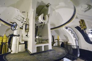 Ligne Maginot - GUENTRANGE (FESTE DE) - (Ouvrage d'artillerie) - Batterie Nord
Tourelle de 105 mm
Etage supérieur