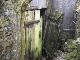 Ligne Maginot - DIEDING 2 (AVANT POSTE) - (Blockhaus pour canon) - L'entrée