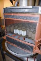 Ligne Maginot - BICHEL SUD - X19 - (Abri) - Vue 'éclatée' du'n filtre à gaz modèle SP 36.
Noter les différents étages de filtration, l'air passant de haut en bas