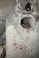 Ligne Maginot - GARE DE KALHAUSEN 1 - (Blockhaus pour arme infanterie) - Évacuation des douilles
En dessous gravé dans le béton  ' 26 RI '