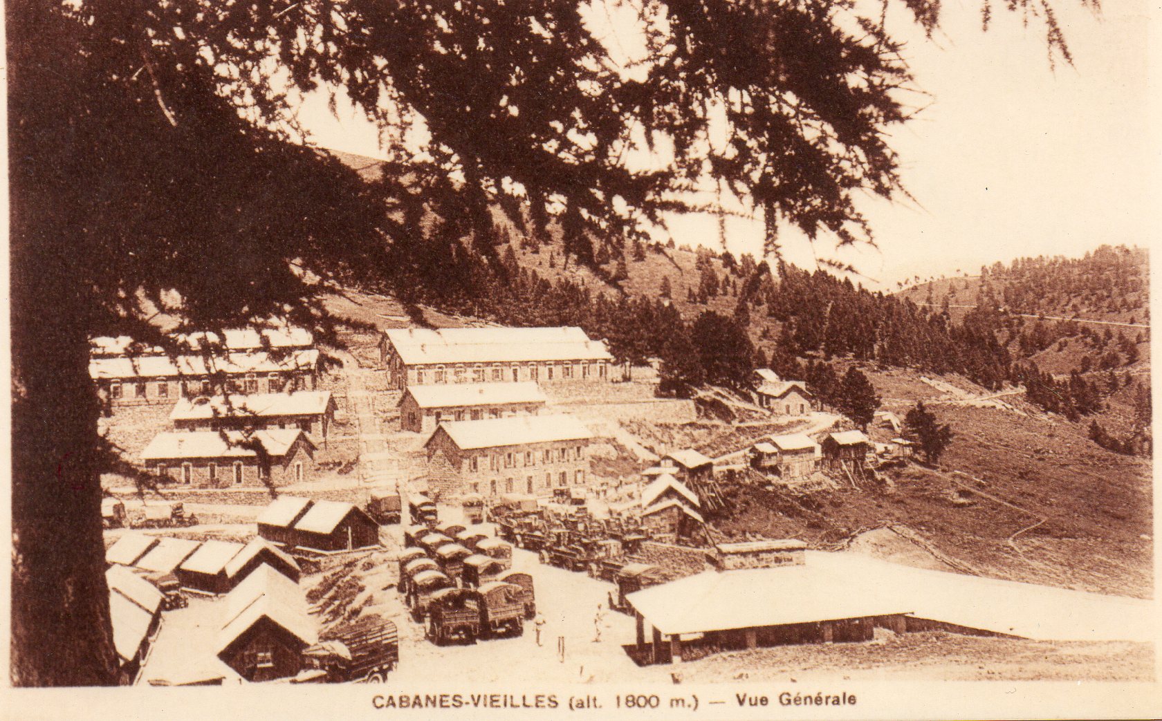 Ligne Maginot - CABANES VIEILLES - (Casernement) - Carte postale - Inconnu