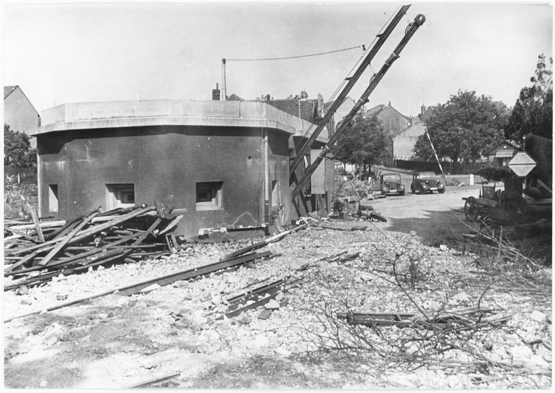 Ligne Maginot - PONT DE HANWEIER (MF DU ) - (Poste GRM - Maison Forte) - La Maison forte du Pont de la Blies en 1940 - Inconnu