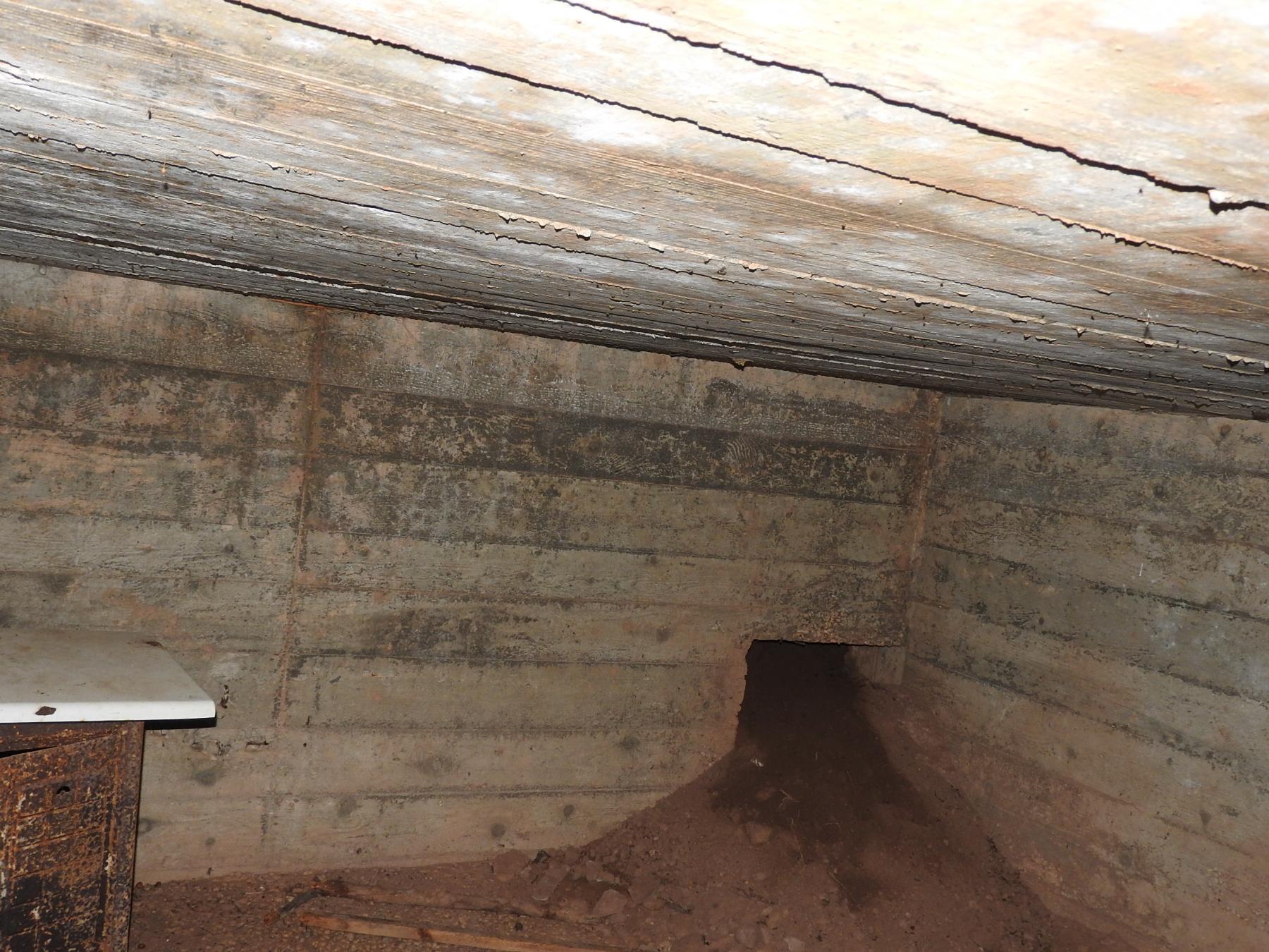 Ligne Maginot - FROHMUHL NORD - (Blockhaus pour canon) - La chambre de tir et l'entrée hommes. - STENGER Mathieu