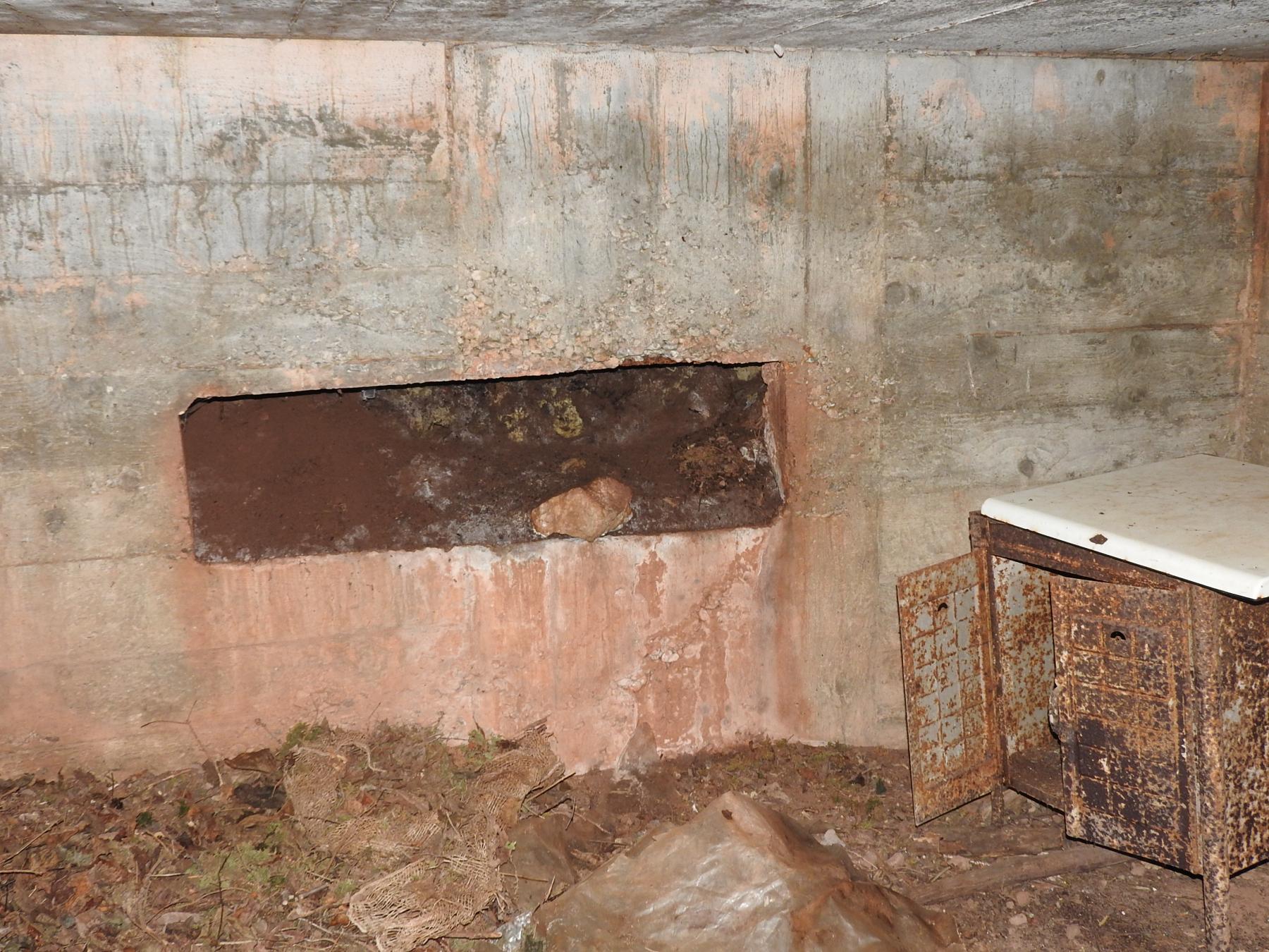 Ligne Maginot - FROHMUHL NORD - (Blockhaus pour canon) - Le créneau pour canon anti-char. - STENGER Mathieu