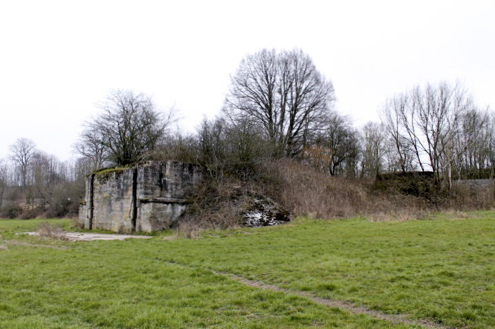 Ligne Maginot - HERBITZHEIM BARRAGE - (Inondation défensive) - Vue générale du barrage du  coté de la voie ferrée - Christian LENHARD