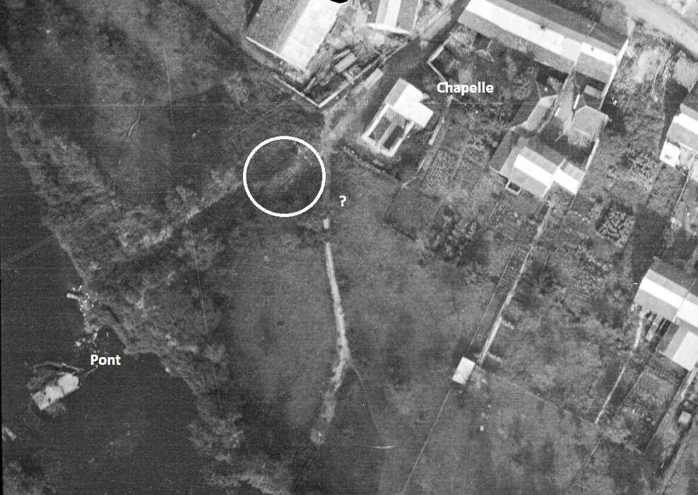 Ligne Maginot - BLIES GUERSVILLER (GRM) - (Poste GRM - Maison Forte) - Photo aérienne rapprochée - IGN