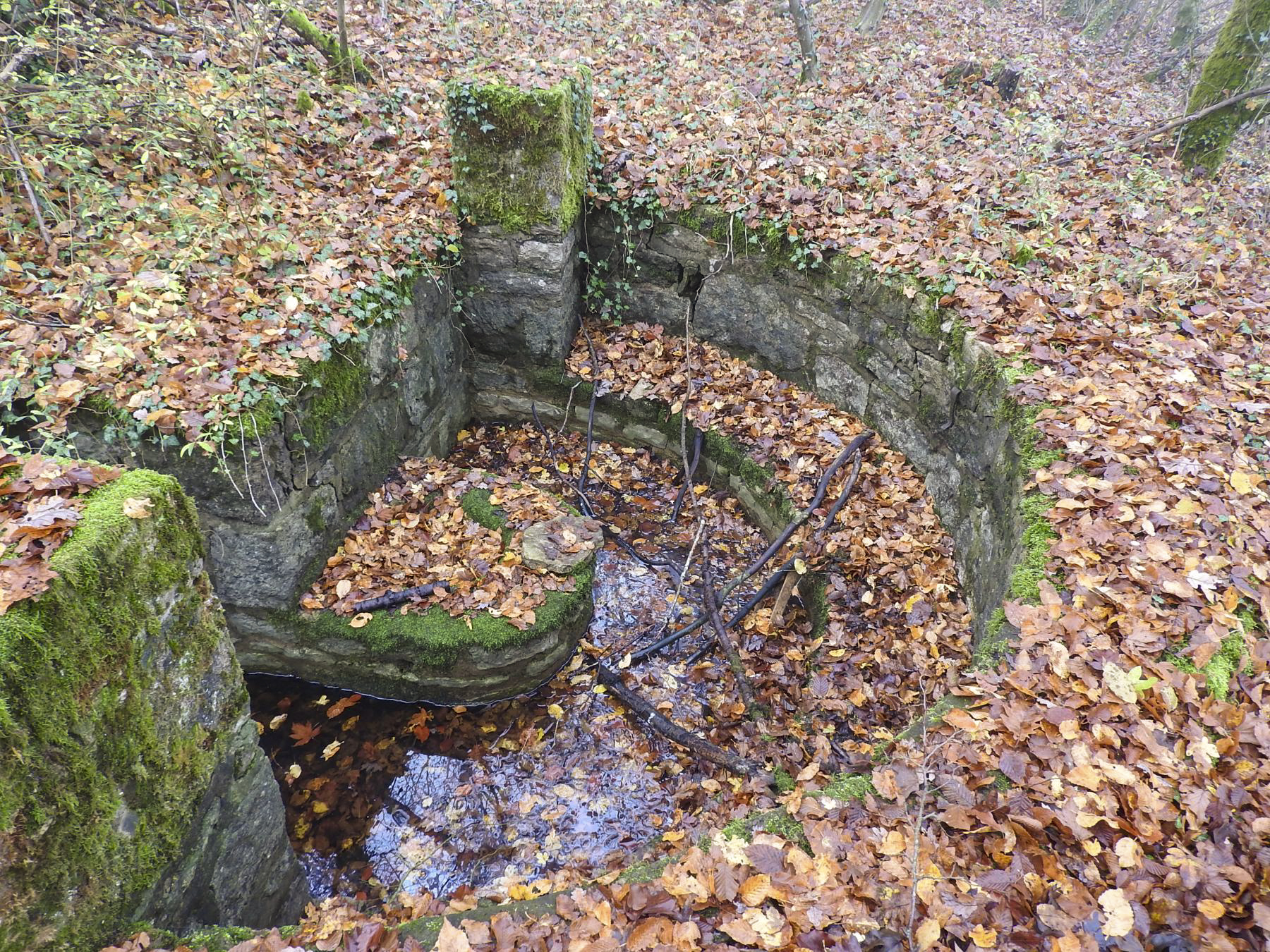 Ligne Maginot - GUNGLINGERBERG 2 - (Cuve pour arme d'infanterie) - La cuve pour arme d'infanterie. - STENGER Mathieu