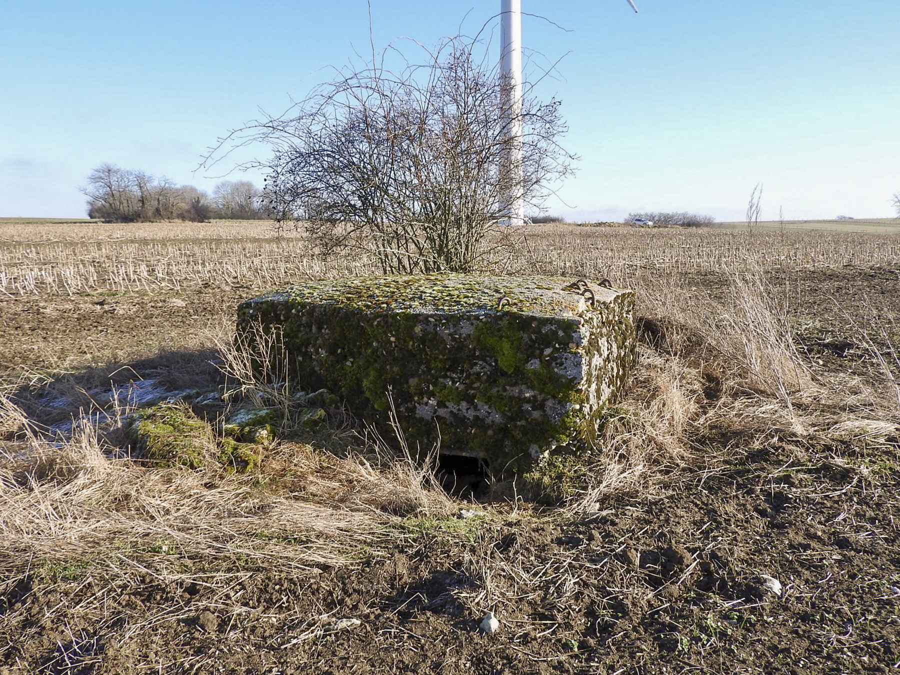 Ligne Maginot - SCHLANGENSTUCK 2 - (Blockhaus pour arme infanterie) - L'entrée. - STENGER Mathieu