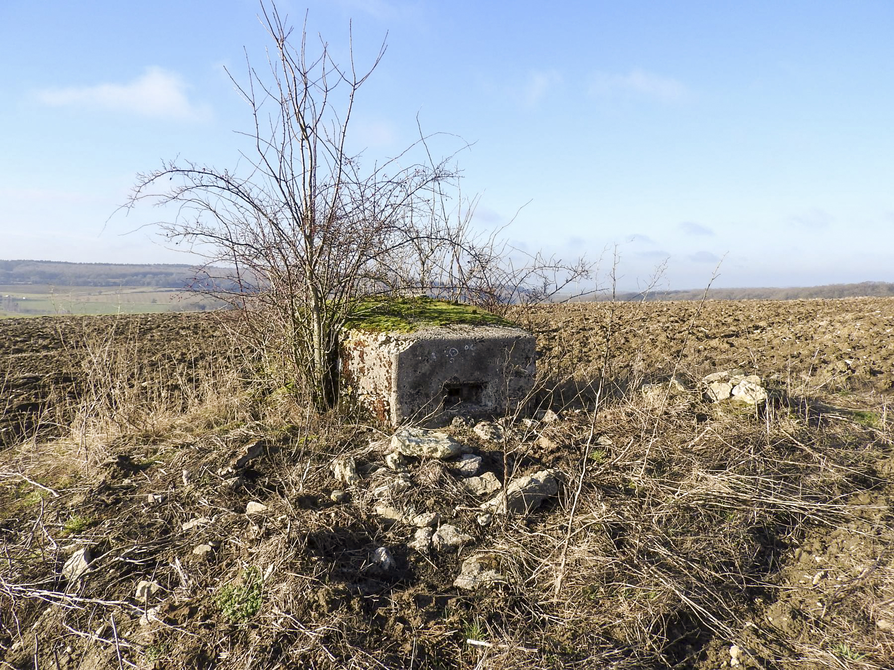 Ligne Maginot - SCHLANGENSTUCK 1 - (Blockhaus pour arme infanterie) - Le blockhaus pour FM. - STENGER Mathieu