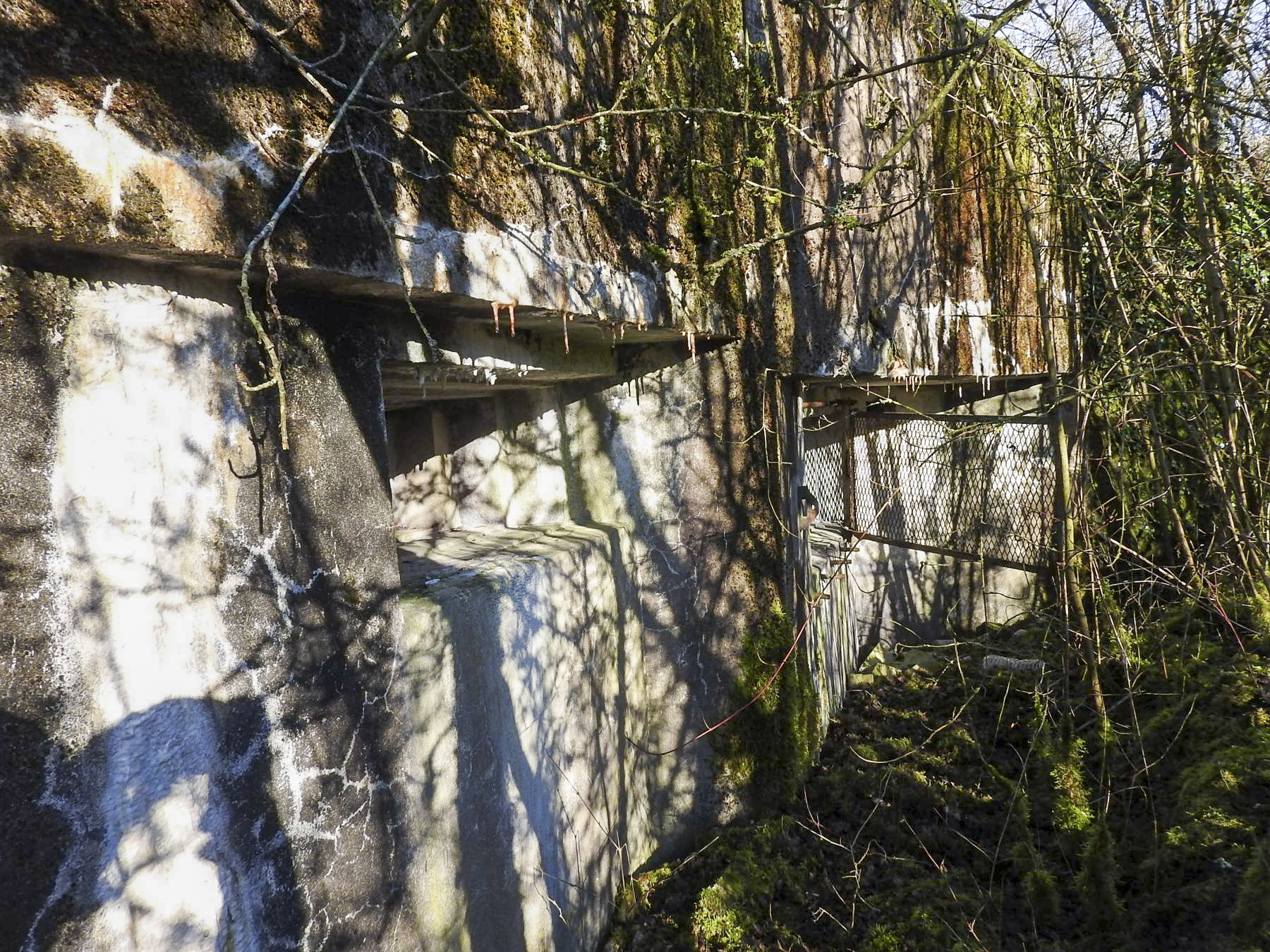 Ligne Maginot - AB29 - WITZ 2 - (Blockhaus pour canon) - La façade de tir. - STENGER Mathieu