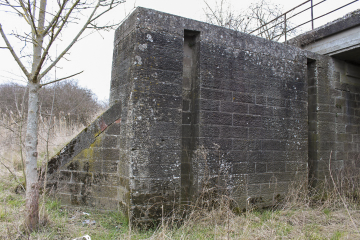 Ligne Maginot - HERBITZHEIM VOIE FERRéE CENTRE - (Inondation défensive) - Mur gauche - Christian LENHARD