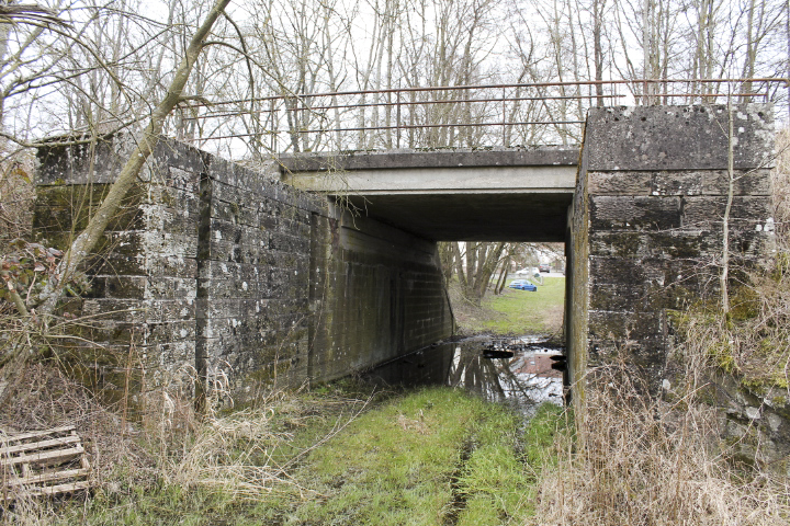 Ligne Maginot - HERBITZHEIM VOIE FERRéE SUD - (Inondation défensive) - Coté innondation - Christian LENHARD