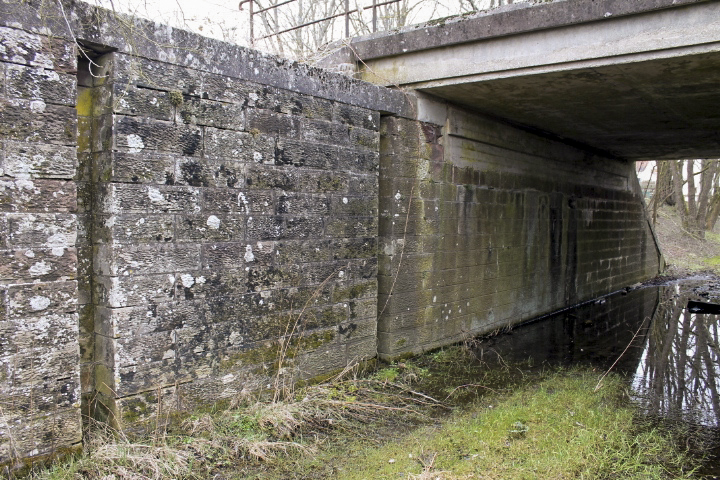 Ligne Maginot - HERBITZHEIM VOIE FERRéE SUD - (Inondation défensive) - Mur gauche - Christian LENHARD