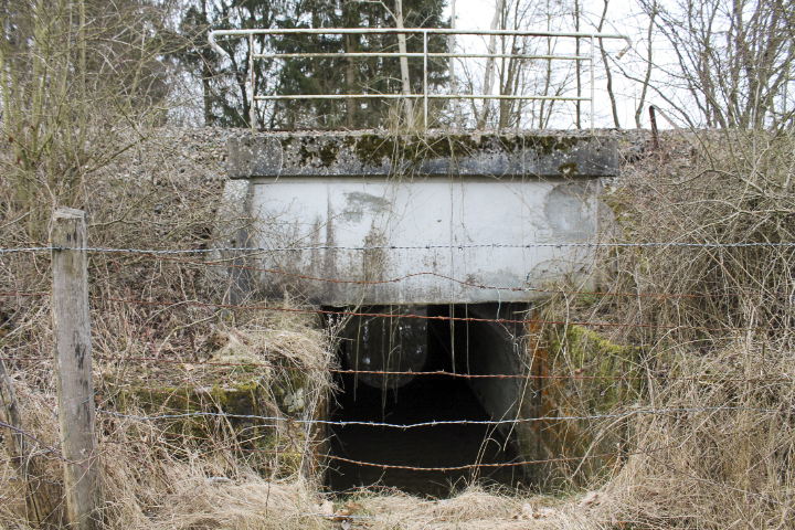Ligne Maginot - HERBITZHEIM VOIE FERRéE SUD OUEST - (Inondation défensive) - Passage sous la voie ferrée - Christian LENHARD
