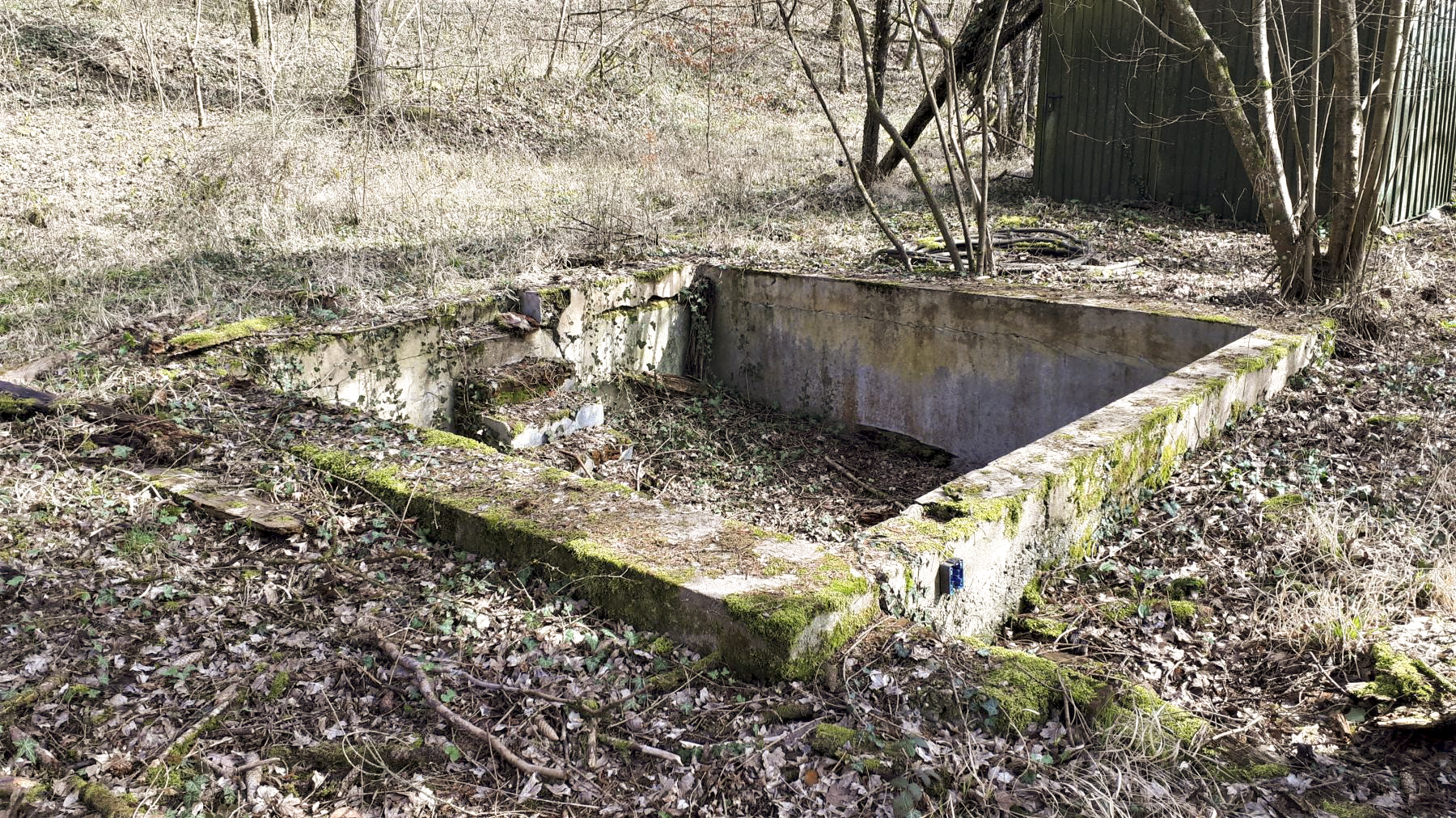 Ligne Maginot - LEMBACH (CASERNEMENT DU PO DE..) - (Casernement) - Fondation de bâtiment - Gregory Fuchs