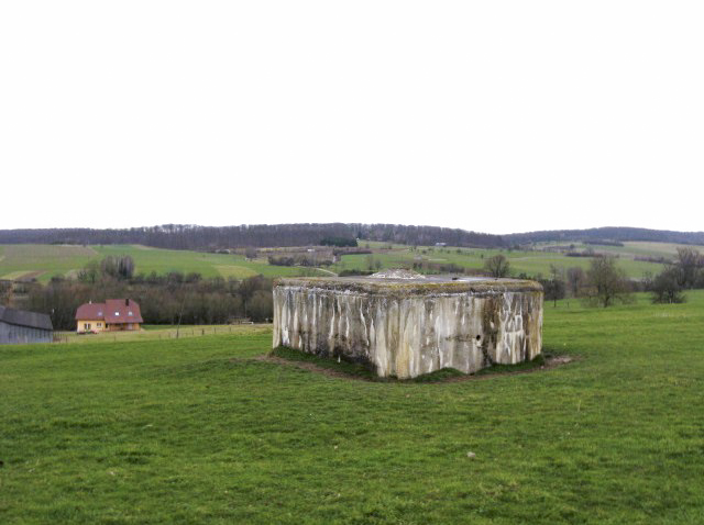 Ligne Maginot - HERBITZHEIM  4 - (Blockhaus pour arme infanterie) - Façade arrière - Christian LENHARD