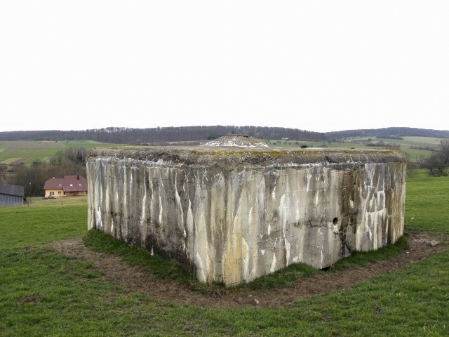 Ligne Maginot - HERBITZHEIM  4 - (Blockhaus pour arme infanterie) - Façade arrière - Christian LENHARD