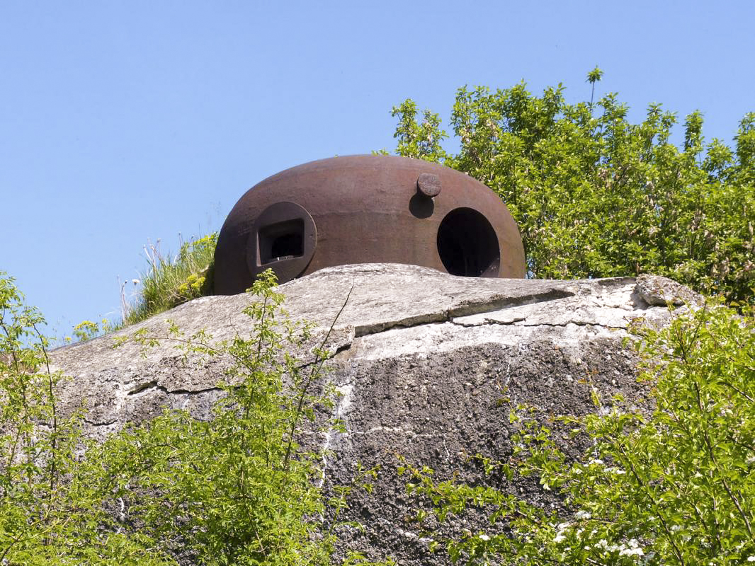 Ligne Maginot - SAINT ANTOINE - (Casemate d'infanterie - double) - La cloche GFM - JMBrams